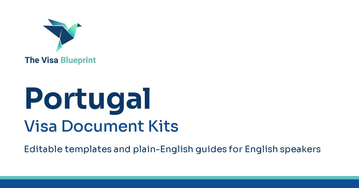 Portugal D7 Passive Income Visa Kit cover
