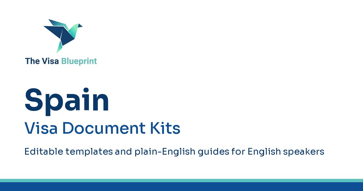 Spain Non-Lucrative Visa Kit cover